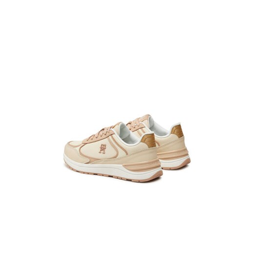 Tommy Hilfiger Sneakersy FW0FW08325 Beżowy Tommy Hilfiger 37 MODIVO