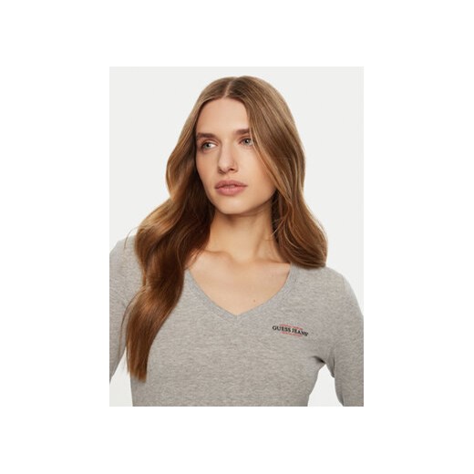 Guess Bluzka W4YI21 J1314 Szary Regular Fit Guess XS MODIVO