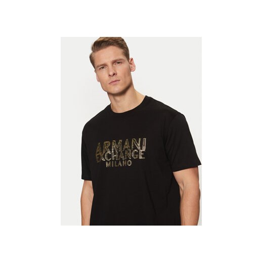 Armani Exchange T-Shirt XM000326 AF10364 UC001 Czarny Regular Fit Armani Exchange XL MODIVO