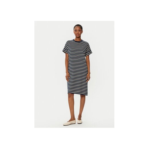 Tommy Hilfiger Sukienka codzienna WW0WW45183 Granatowy Regular Fit Tommy Hilfiger XXL MODIVO
