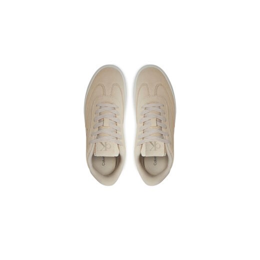 Calvin Klein Jeans Sneakersy Classic Cupsole Laceup Wt Wm YW0YW01833 Écru 40 MODIVO