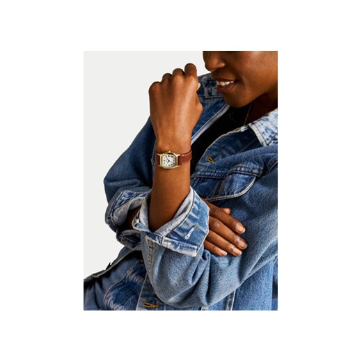 Fossil Zegarek ES5364 Brązowy Fossil uniwersalny MODIVO