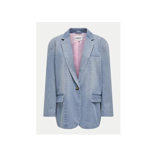 ONLY Marynarka Cory 15338592 Niebieski Loose Fit S MODIVO