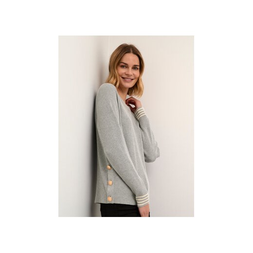 Culture Sweter Cuannemarie 50109693 Szary Feminine Fit Culture XL MODIVO