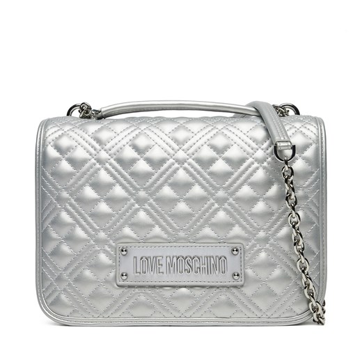 Torebka LOVE MOSCHINO JC4000PP1MLA196B Srebrny Love Moschino one size eobuwie.pl