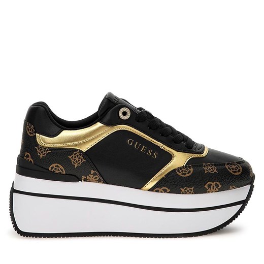 Sneakersy Guess Camrio FL7CMR FAL12 Czarny Guess 40 eobuwie.pl