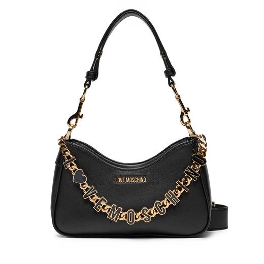 Torebka LOVE MOSCHINO JC4070PP1ML1300A Czarny ze sklepu eobuwie.pl w kategorii Torebki damskie - zdjęcie 177506759