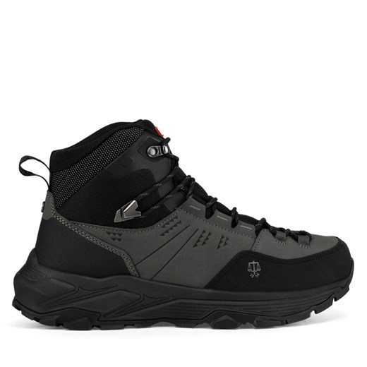Trekkingi Hunter H1-061 Szary Hunter 41 eobuwie.pl