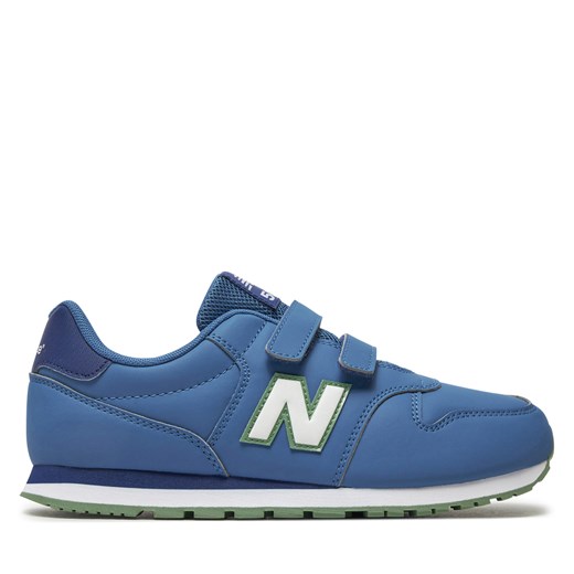 Sneakersy New Balance GV500FBI Niebieski ze sklepu eobuwie.pl w kategorii Buty sportowe dziecięce - zdjęcie 177506956