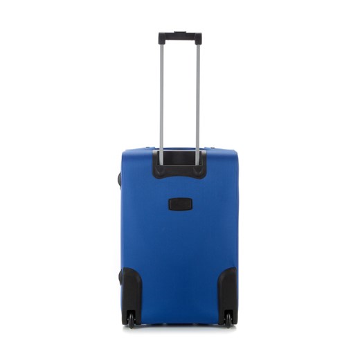 V25-10-42X-93 Komplet walizek na kółkach wittchen niebieski z kieszeniami