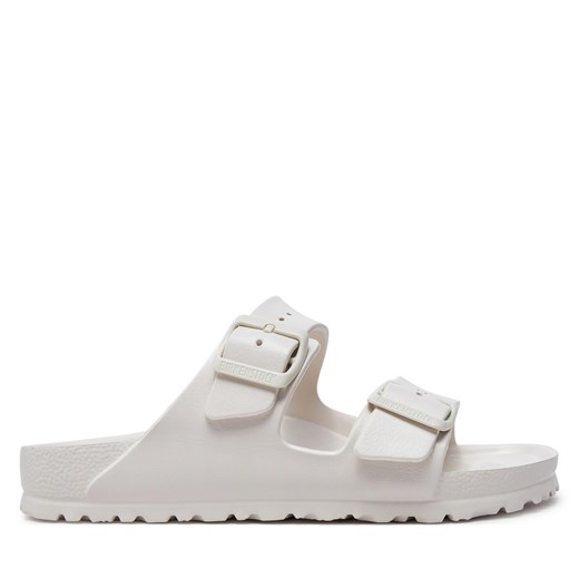 Klapki Birkenstock Arizona 1027384 Écru ze sklepu eobuwie.pl w kategorii Klapki damskie - zdjęcie 177508536