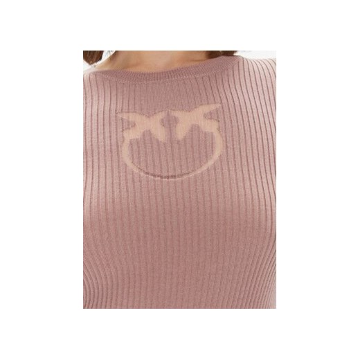 Pinko Sweter Tricheco 102019 A18M Różowy Regular Fit Pinko XS MODIVO