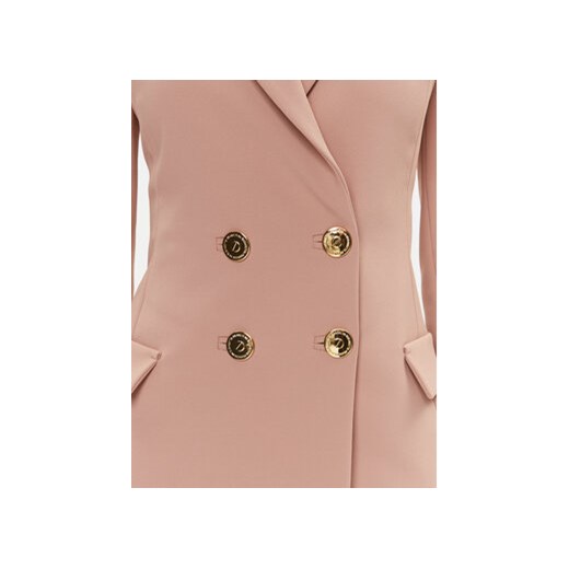 Elisabetta Franchi Sukienka koktajlowa AB-417-36E2-V520 Różowy Regular Fit Elisabetta Franchi 46 MODIVO