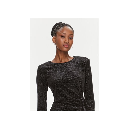 Rinascimento Sukienka koktajlowa CFC0116832003 Czarny Slim Fit Rinascimento S MODIVO