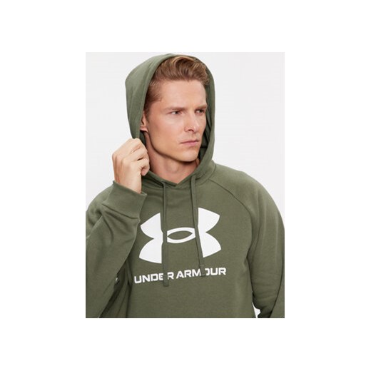 Under Armour Bluza Ua Rival Fleece Logo Hd 1379758 Khaki Loose Fit Under Armour S MODIVO