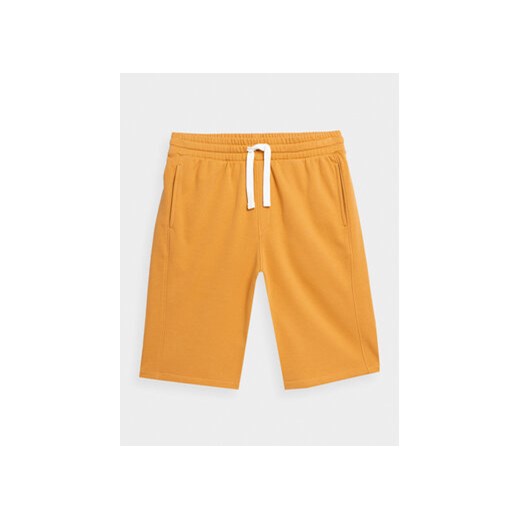 Outhorn Szorty sportowe OTHSS23TSHOM132 Żółty Regular Fit Outhorn L MODIVO