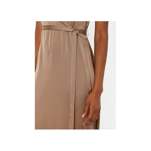 Vila Sukienka koktajlowa Enna 14100345 Brązowy Regular Fit Vila 42 MODIVO