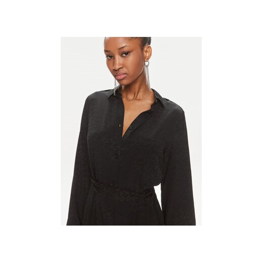 Pinko Sukienka koszulowa Alicia 100126 A01P Czarny Regular Fit Pinko 44 MODIVO