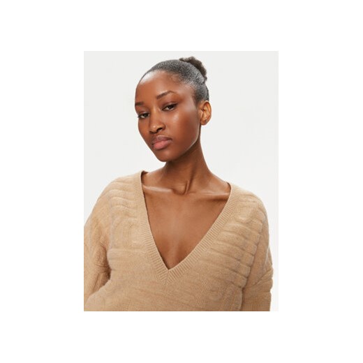Pinko Sweter Barbone 101581 A117 Beżowy Relaxed Fit Pinko XS MODIVO