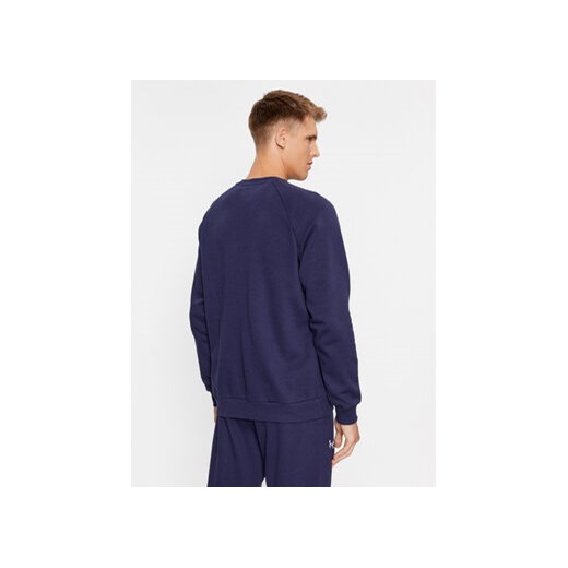 Under Armour Bluza Ua Rival Fleece Crew 1379755 Granatowy Loose Fit Under Armour S MODIVO