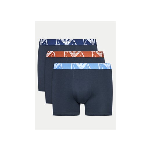 Emporio Armani Underwear Komplet 3 par bokserek 111473 4F715 64135 Granatowy ze sklepu MODIVO w kategorii Majtki męskie - zdjęcie 177522369