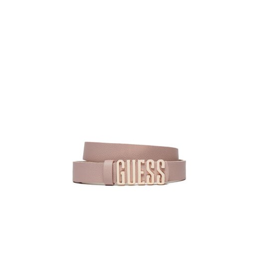 Guess Pasek Damski Vikky BW9114 P4225 Różowy ze sklepu MODIVO w kategorii Paski damskie - zdjęcie 177522659