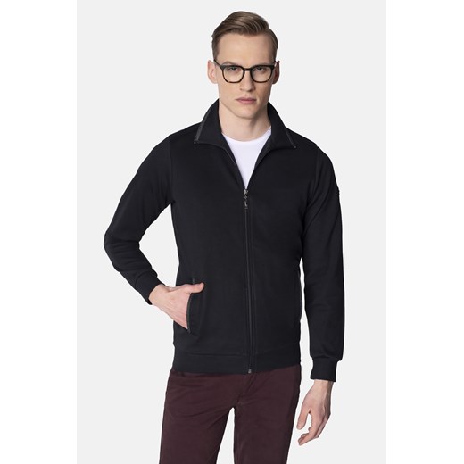 BLUZA DABO ROZPINANY CZERŃ ze sklepu Recman w kategorii Bluzy męskie - zdjęcie 177531859