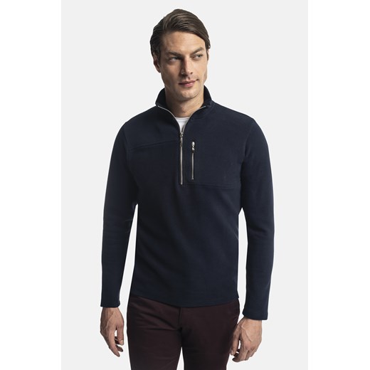 BLUZA MORTE TROYER/TYPU TROYER GRANAT ze sklepu Recman w kategorii Bluzy męskie - zdjęcie 177532176