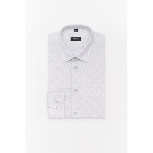 KOSZULA COLINE 3080T DŁUGI RĘKAW SLIM FIT BIAŁY ze sklepu Recman w kategorii Koszule męskie - zdjęcie 177532649