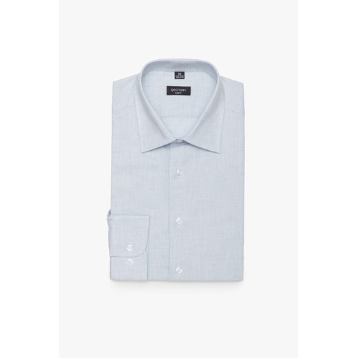 KOSZULA CORSINI 3095D DŁUGI RĘKAW SLIM FIT NIEBIESKI ze sklepu Recman w kategorii Koszule męskie - zdjęcie 177532818