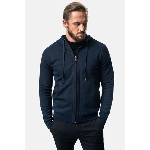 BLUZA TONGE ROZPINANY GRANAT ze sklepu Recman w kategorii Bluzy męskie - zdjęcie 177532998