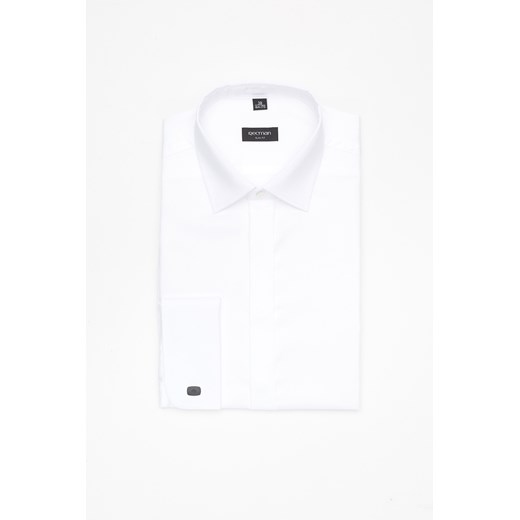 KOSZULA SAVERNE 3623 SP SLIM FIT BIAŁY ze sklepu Recman w kategorii Koszule męskie - zdjęcie 177533197