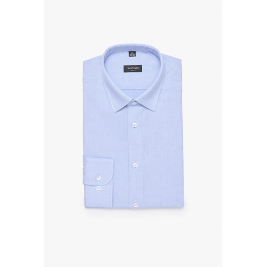 KOSZULA CORSINI 3138T DŁUGI RĘKAW SLIM FIT NIEBIESKI ze sklepu Recman w kategorii Koszule męskie - zdjęcie 177533415