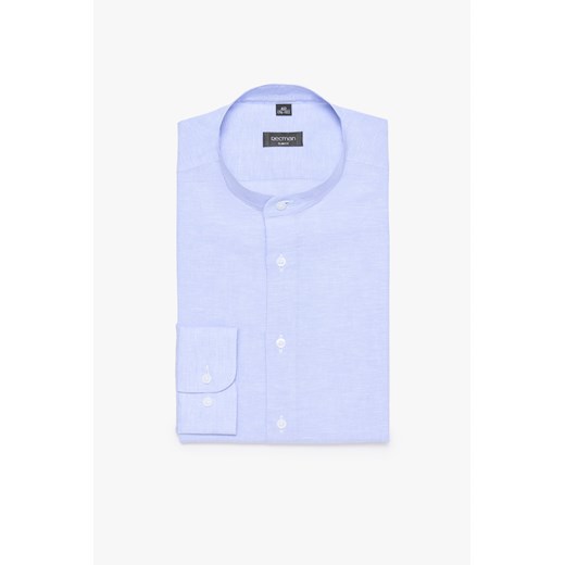 KOSZULA FORMENTO 3157D DŁUGI RĘKAW SLIM FIT BŁĘKITNY ze sklepu Recman w kategorii Koszule męskie - zdjęcie 177533438