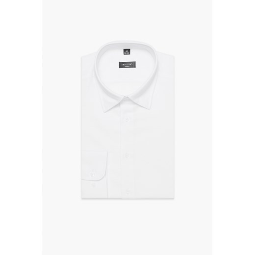 KOSZULA FORMENTO 3158D DŁUGI RĘKAW SLIM FIT BIAŁY ze sklepu Recman w kategorii Koszule męskie - zdjęcie 177533445
