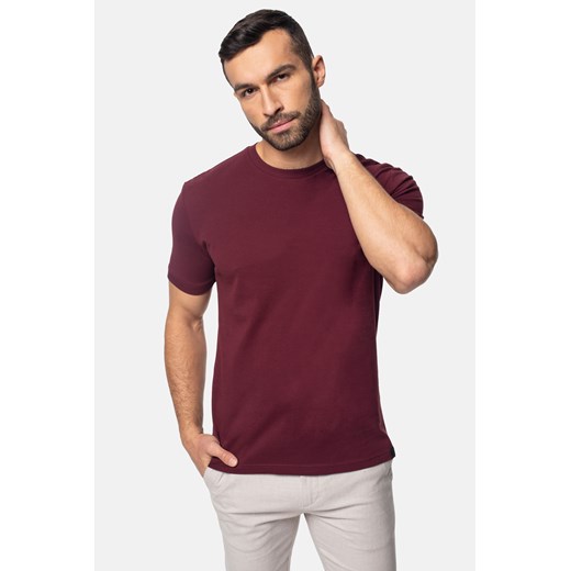 T SHIRT MORGO BORDO ze sklepu Recman w kategorii T-shirty męskie - zdjęcie 177533635
