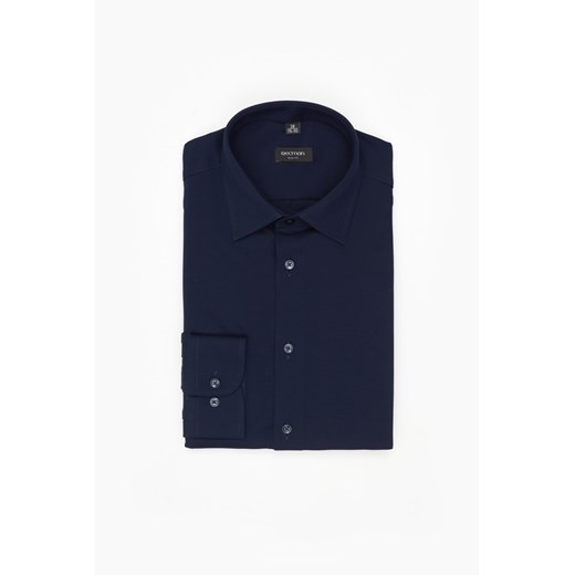 KOSZULA FORMENTO 3136 DŁUGI RĘKAW SLIM FIT GRANAT ze sklepu Recman w kategorii Koszule męskie - zdjęcie 177533687
