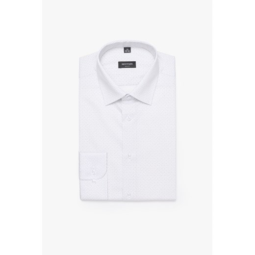 KOSZULA COLINE 3175T DŁUGI RĘKAW SLIM FIT BIAŁY ze sklepu Recman w kategorii Koszule męskie - zdjęcie 177533736