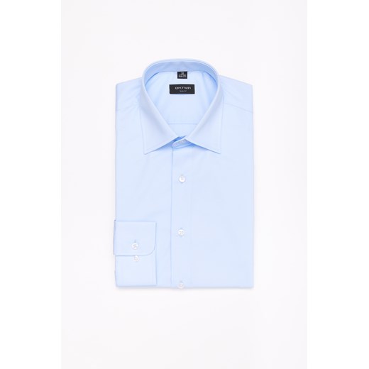 KOSZULA VERSONE 3180E DŁUGI RĘKAW SLIM FIT BŁĘKITNY ze sklepu Recman w kategorii Koszule męskie - zdjęcie 177533796