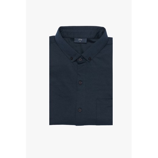 KOSZULA DAVIS 3181 DŁUGI RĘKAW SLIM FIT GRANAT ze sklepu Recman w kategorii Koszule męskie - zdjęcie 177533956
