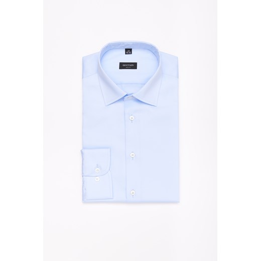 KOSZULA VERSONE 3509 DŁUGI RĘKAW SLIM FIT BŁĘKITNY ze sklepu Recman w kategorii Koszule męskie - zdjęcie 177534156