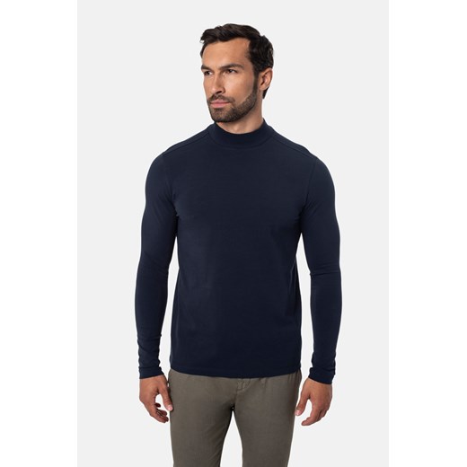 BLUZA ALDEA GOLF GRANAT ze sklepu Recman w kategorii Bluzy męskie - zdjęcie 177534375