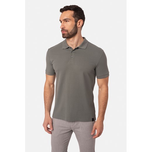 KOSZULKA POLO ALERIA ZIELONA ze sklepu Recman w kategorii T-shirty męskie - zdjęcie 177535027
