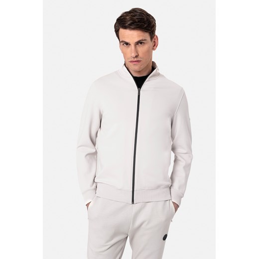 BLUZA DUATO ROZPINANY BEŻOWA Z BAWEŁNY ze sklepu Recman w kategorii Bluzy męskie - zdjęcie 177536005