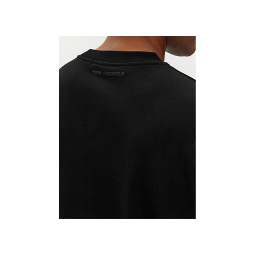 KARL LAGERFELD Bluza 705430 542941 Czarny Regular Fit Karl Lagerfeld XL MODIVO