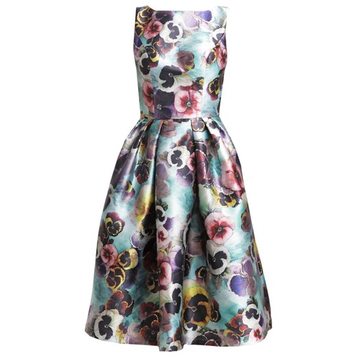 Chi Chi London ALYSSA Sukienka letnia multicoloured zalando  abstrakcyjne wzory