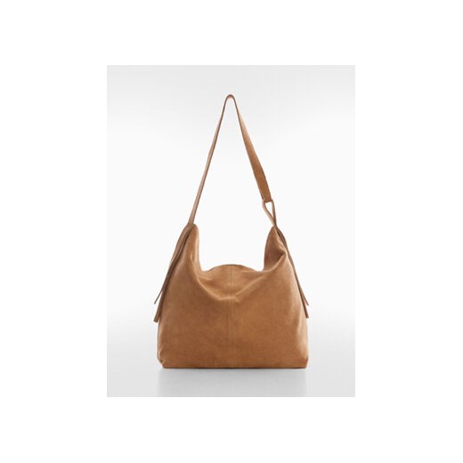 Mango Torebka Loto 47064024 Beżowy Mango one size MODIVO
