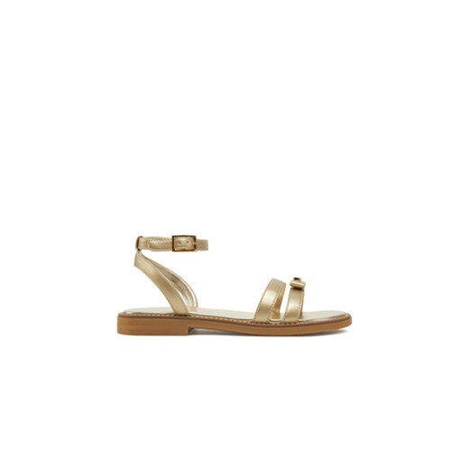 Calvin Klein Jeans Sandały Sandal V4A2-83052-1322 Złoty ze sklepu MODIVO w kategorii Sandały dziecięce - zdjęcie 177540317