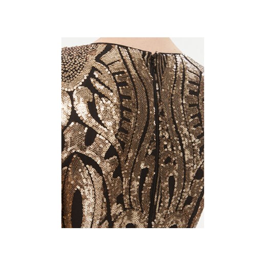 Guess Sukienka koktajlowa Isla 4RGK72 6219A Złoty Slim Fit Guess 46 MODIVO