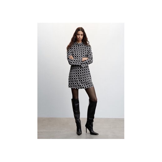 Mango Sukienka koktajlowa Martin 47071259 Czarny Regular Fit Mango M MODIVO